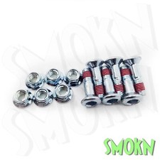 SPROCKET BOLTS + NUTS SET OF 6