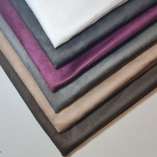 Faux Suede Suedette Fabric