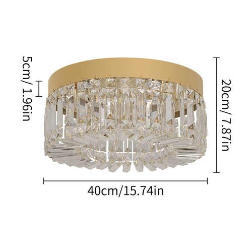 Led ceiling light gold - light,