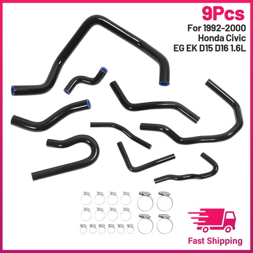 9pcs silicone radiator coolant - radiator,