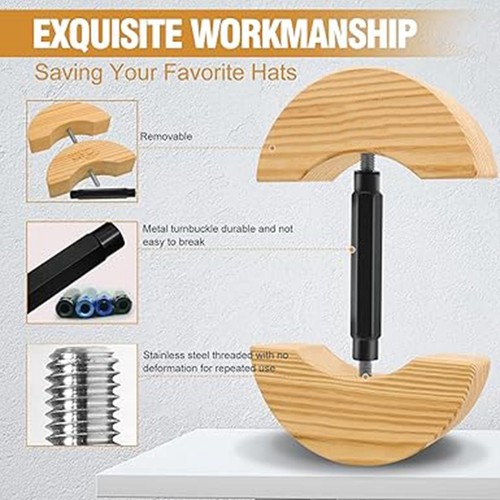 Adjustable hat stretcher - hat,