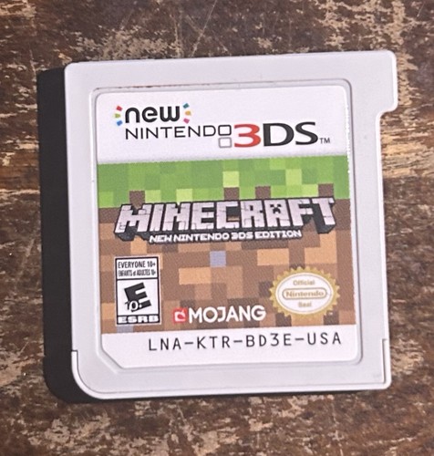Minecraft for new nintendo 3ds - for,