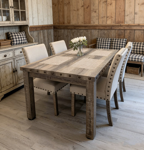 Piece dining table - table, 4