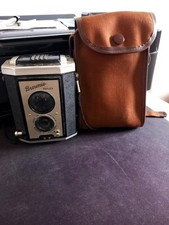 Vintage Box Brownie Reflex Camera with Original Case