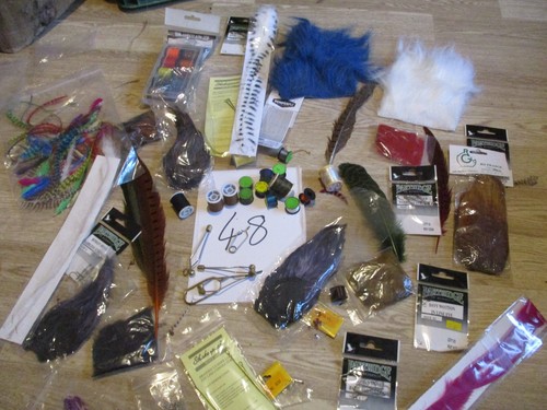 Job lot fly tying - job,