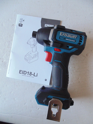 Erbauer 18v brushless - erbauer, impact