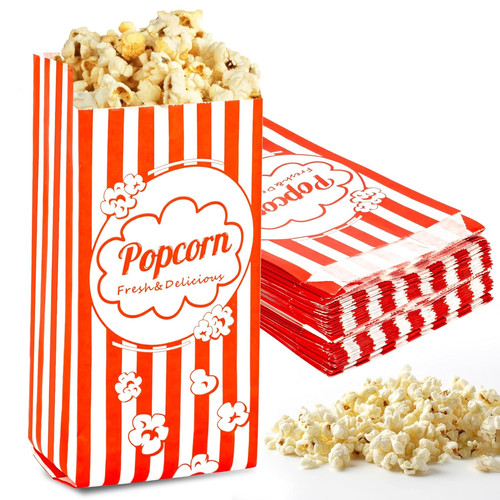 100pcs popcorn bags - popcorn,