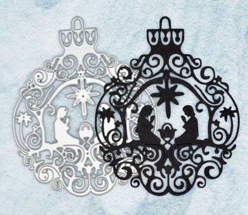 Christmas bauble cutting - -,