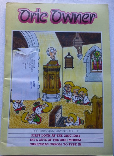 Oric owner issue rare - issue, -rare