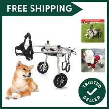 Small wheel dog wheelchair - 2-wheel,