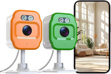 2Pcs 1080P Wifi Security