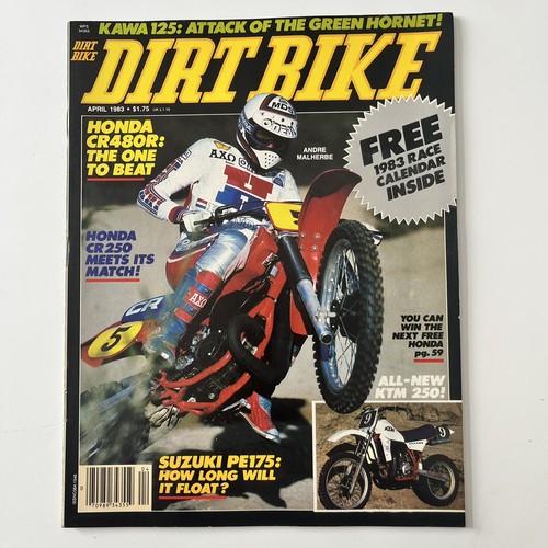 Dirt bike magazine - apr, 1983