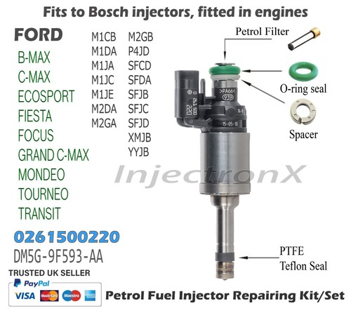 Fuel injector service kit - fuel,