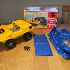 Sindy Vintage Camping Buggy With Foldaway Tent 44542 Boxed