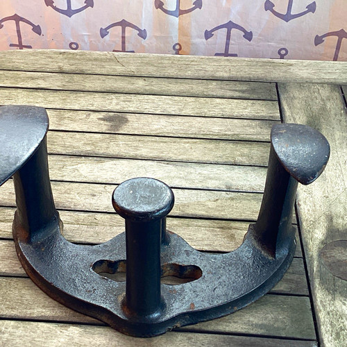 Vintage cast iron shoe - vintage,
