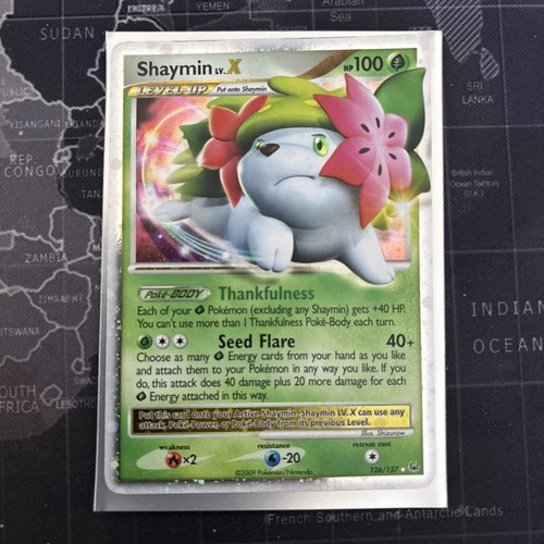 Pokemon shaymin 126 127 - lv.x, 126/127