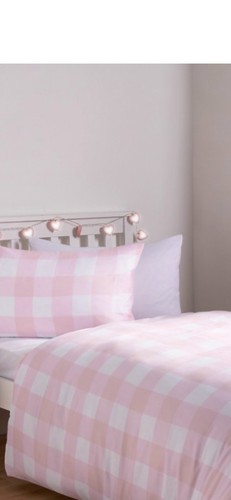 Pink gingham check - , single