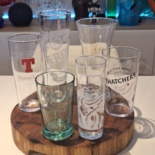 6 Classic Pub Glasses
