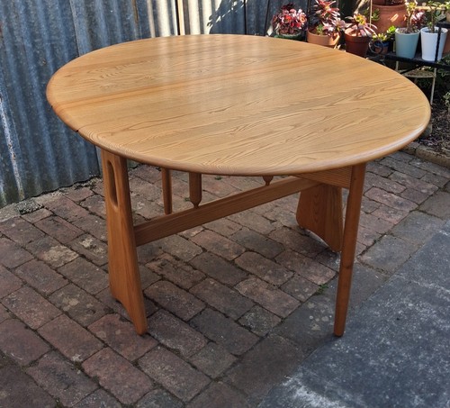 Ercol gateleg table light - gateleg, ash
