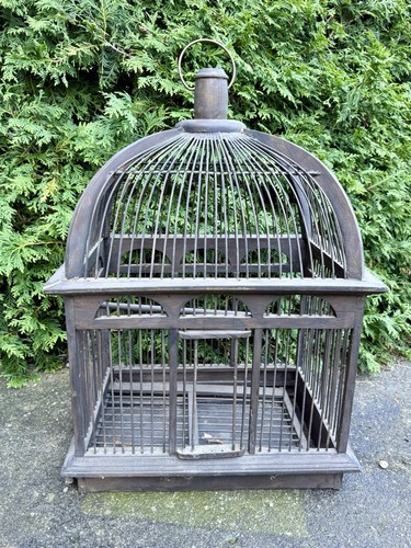 Vintage large bird cage - large,