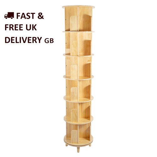 Layer rotating bookshelf - 6,