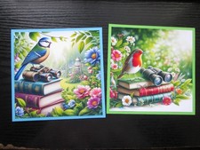 Set of 2 x THE GARDEN BIRD