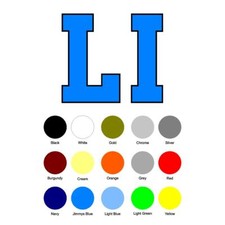 LI  75mm  Leg Shield Sticker