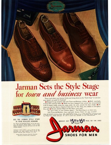 1941 jarman shoes - shoes, for