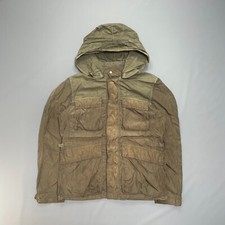 CP Company Brown Nylon Hooded Jacket - L (50)