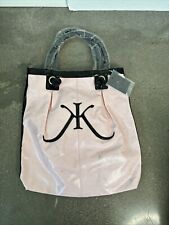 Kim Kardashian vinyl pink tote