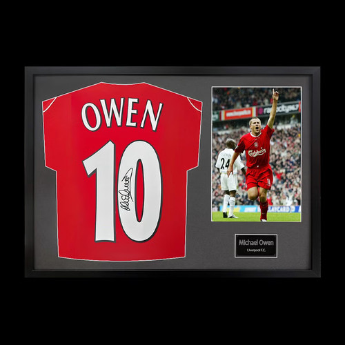 Michael owen signed framed - michael,