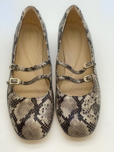 Ladies snake print leather - print,