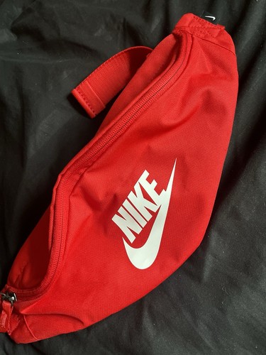 Red nike heritage bum - bum, bag