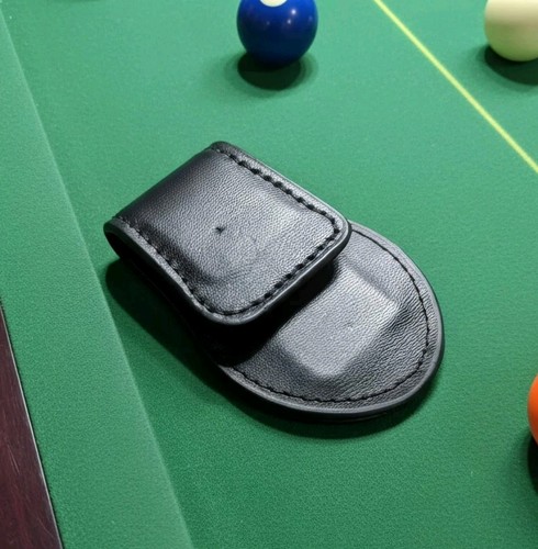 Black genuine leather - black,