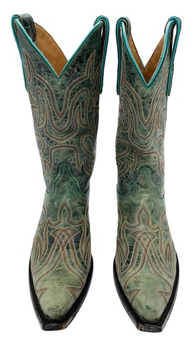 Old gringo leather cowboy - gringo,