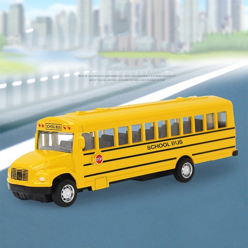School bus model - model, alloy