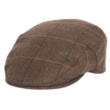 Barbour Crieff Flat Cap Brown