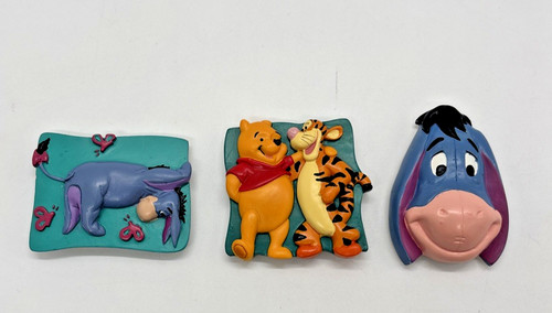 Disney eeyore magnets set 3 - disney,