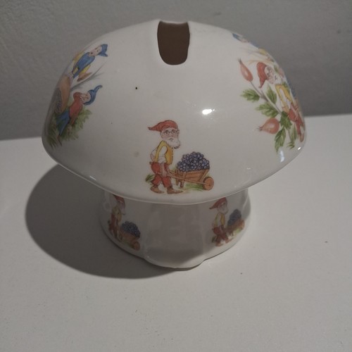 Gnome vintage piggy bank