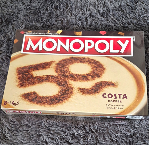 Monopoly costa coffee 50th - coffee,