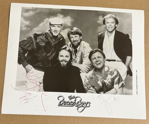 Beach boys signed - boys, promo