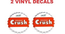 2 Enjoy Orange Crush Cap Vinyl
