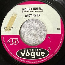 Andy Fisher (aka Johnny Fischer): Mr Cannibal Computer No 9 - Weird 1966 Pop 7"