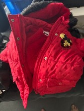 Disney by George Red Minnie Mouse Coat aged 3-4yrs - Used but in good condition