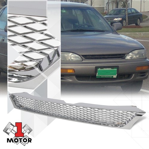 Chrome diamond honeycomb mesh - chrome,