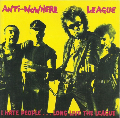 Anti nowhere league - -, hate