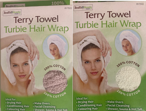 Terry turban towel - towel, 100%
