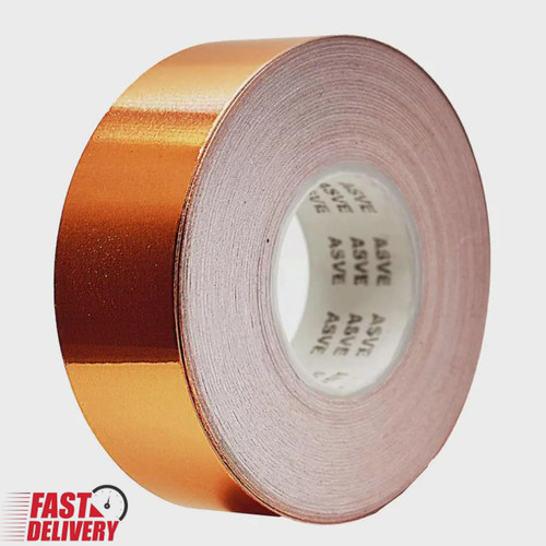 Copper slug tape self adhesive - copper, self-adhesive