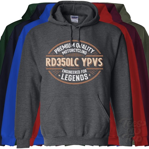Rd350lc ypvs hoodie premium - -,