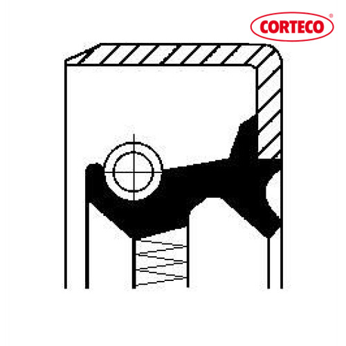Shaft seal wheel - shaft, hub
